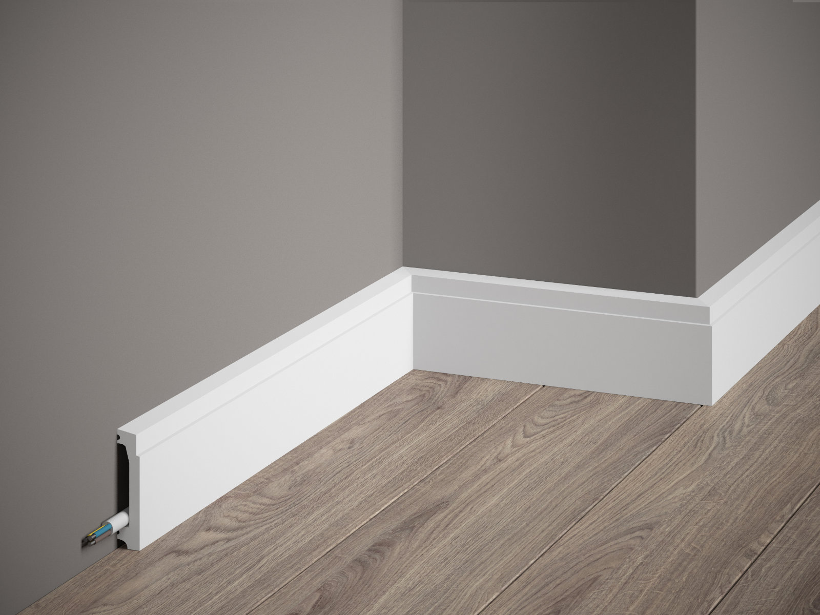 Podna lajsna s kanalicom za kabel MD027