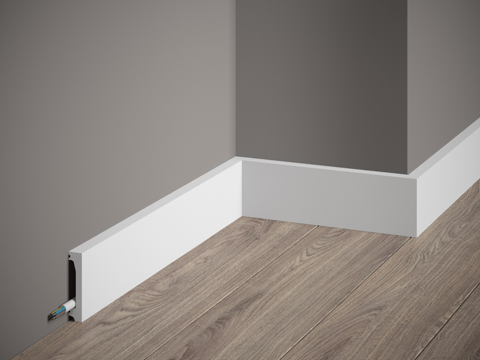 Podna lajsna s kanalicom za kabel MD032