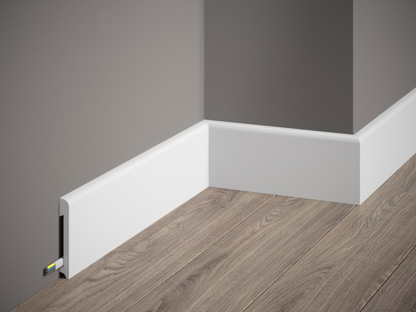 Podna lajsna s kanalicom za kabel MD234