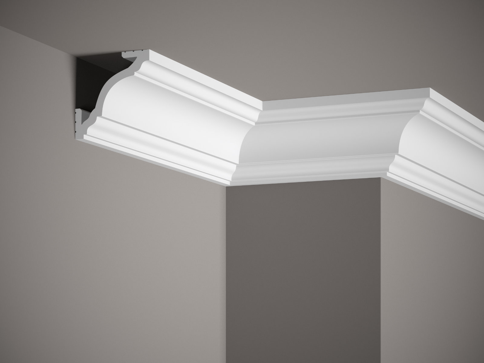 Ukrasna stropna LED lajsna MD213