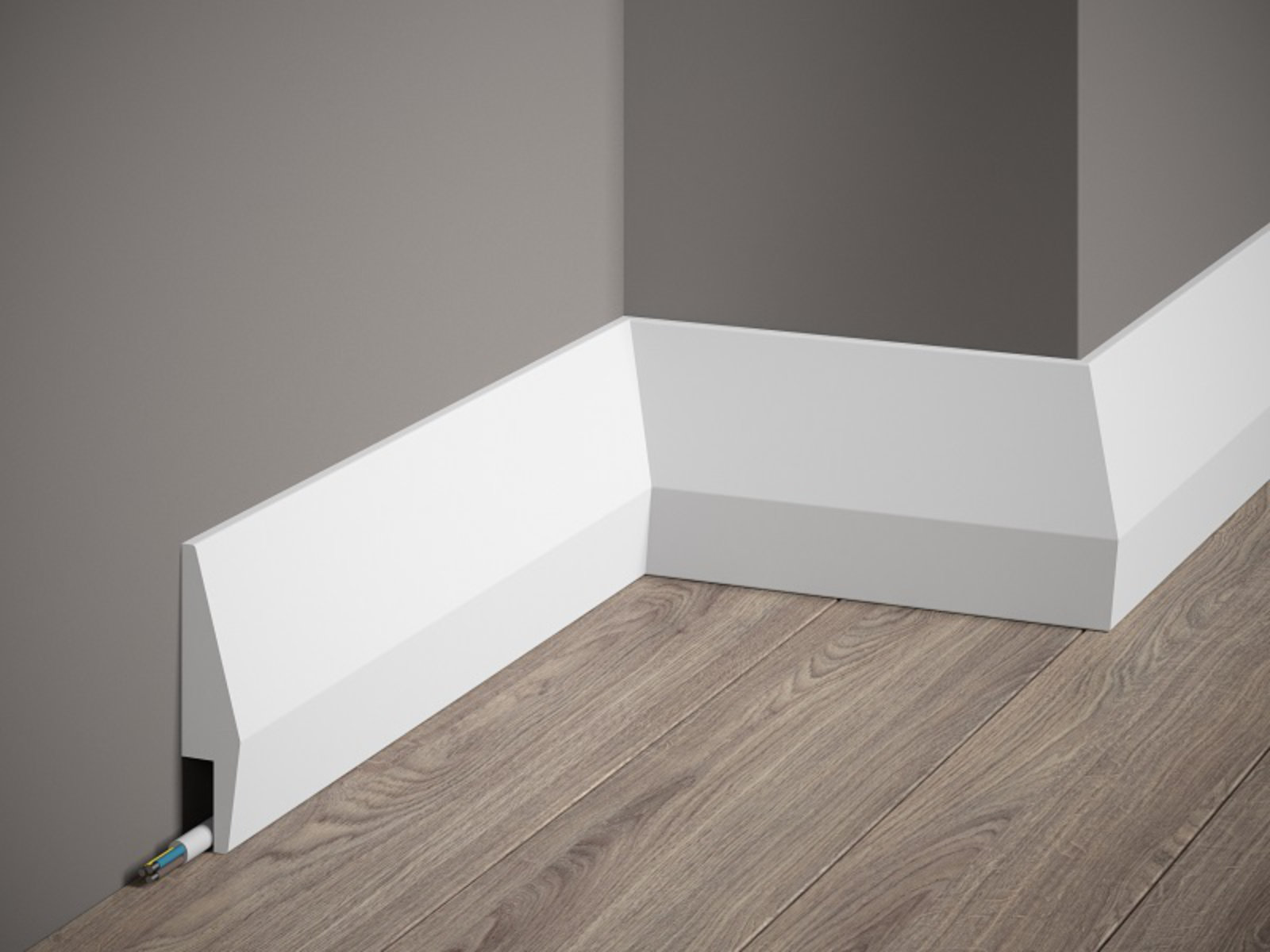 Podna lajsna s kanalicom za kabel MD016