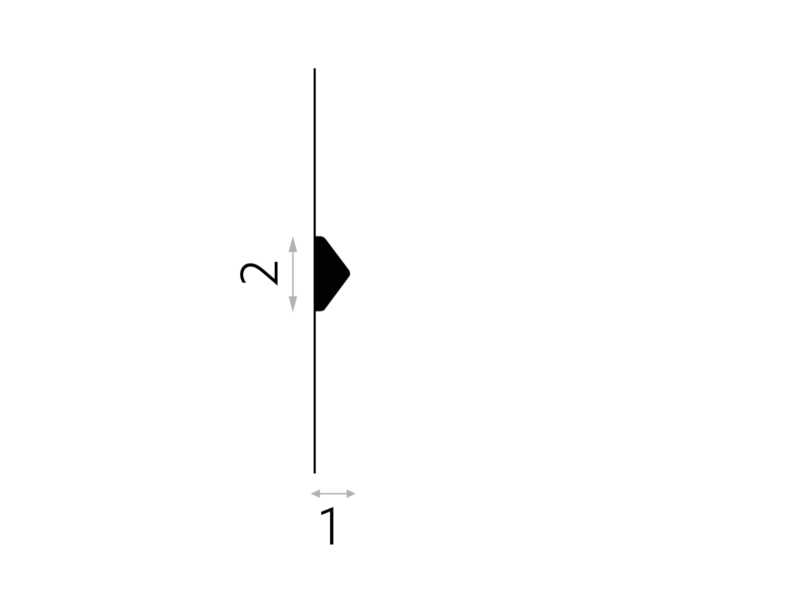 Zidna lajsna QL022 - Slika 2